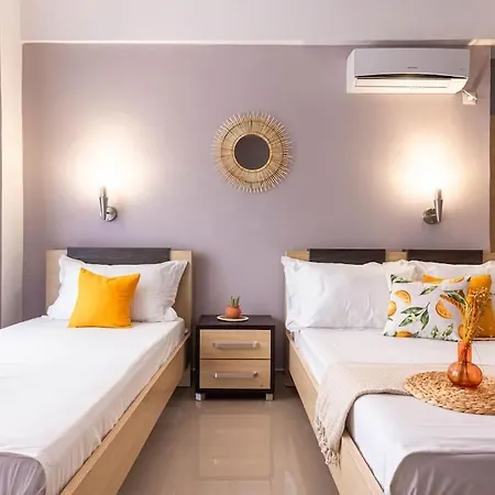 Potam'sea Bliss 5 - Front, Sun Beds & Parking * Himara